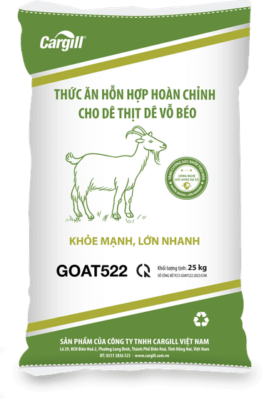 Thức ăn hỗn hợp hoàn chỉnh cho dê vỗ béo